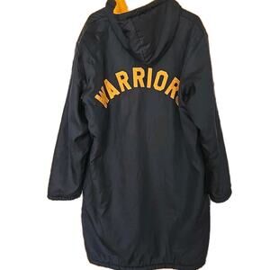 VTG TruWest Warriors Swim Parka Jacket Fleece USA Huntington Beach - Medium